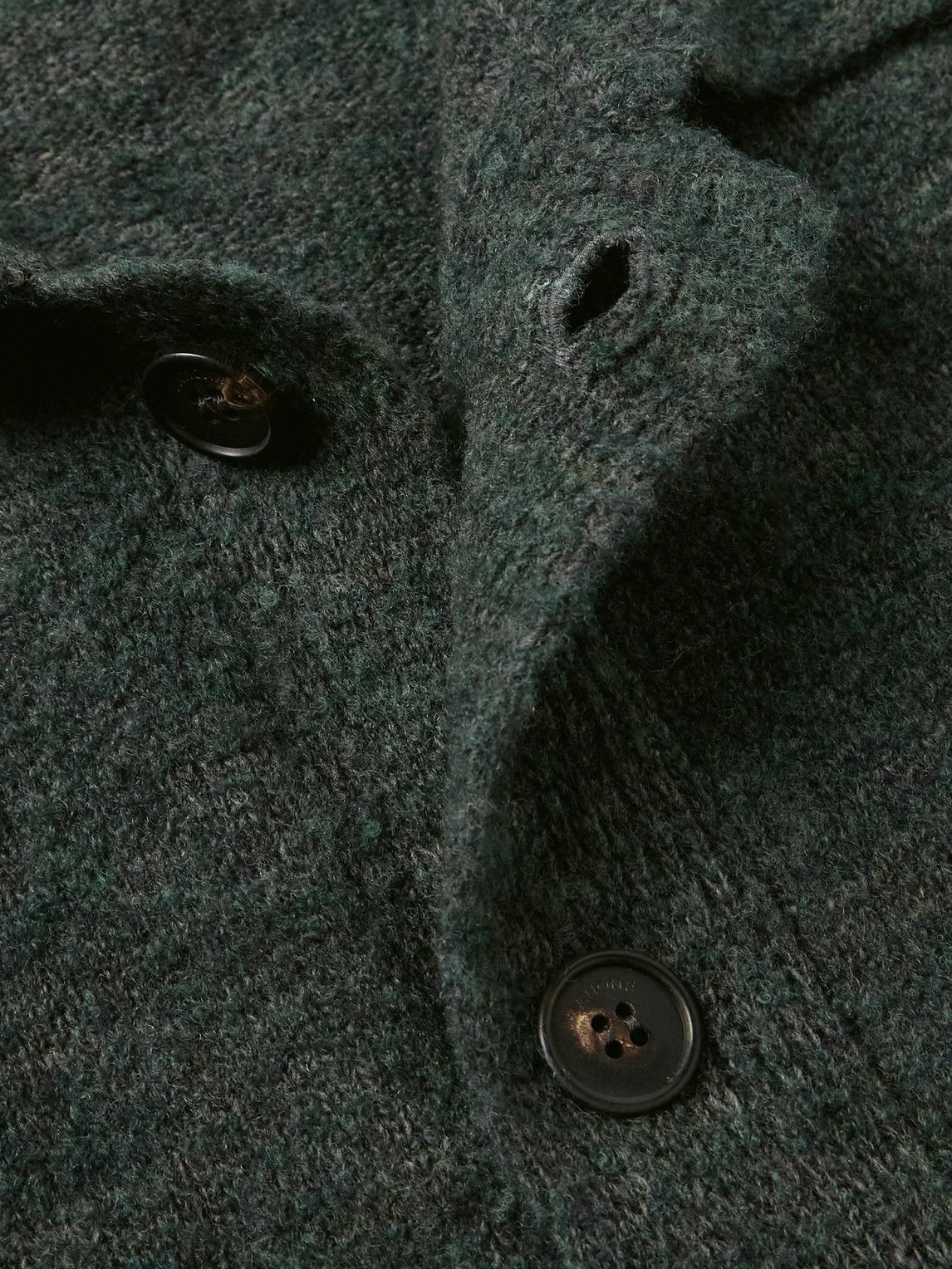 Incotex - Zanone Slim-Fit Virgin Wool-Blend Cardigan - Gray