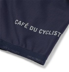 Cafe du Cycliste - Adelé Stretch-Jersey Cycling Bib Shorts - Blue