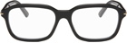 Gucci Black Rectangular Glasses