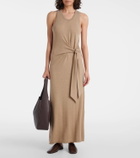 Lisa Yang Angeline cotton and cashmere maxi dress