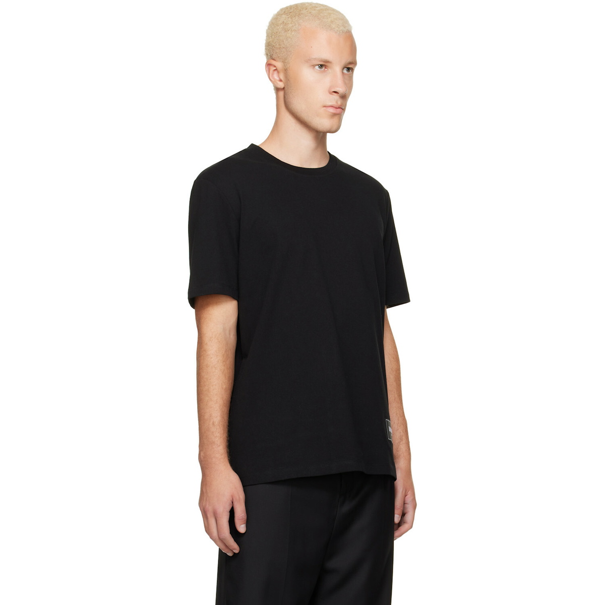 BALMAIN Two-Pack Black 'Balmain Vintage' T-shirts