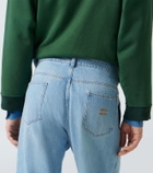 Miu Miu High-rise wide-leg jeans