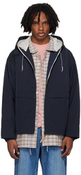 nanamica Navy Zip-Up Parka