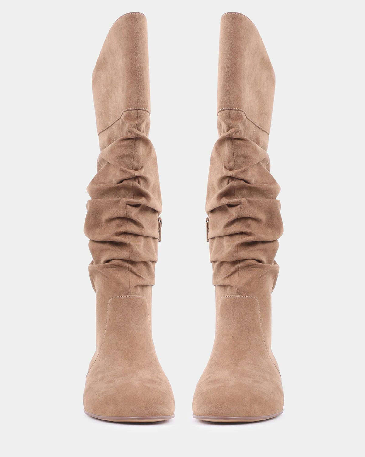 Steve Madden Jovial Boots in Taupe