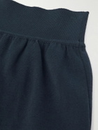 Loro Piana - Tapered Cotton-Jersey Sweatpants - Blue