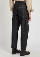 Lemaire Twisted Workwear Barrel-leg Denim Jeans Dark Grey