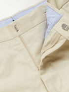 Sid Mashburn - Virgil No 2 Straight-Leg Cotton-Poplin Suit Trousers - Neutrals