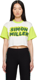 Simon Miller White & Green Waltz T-Shirt