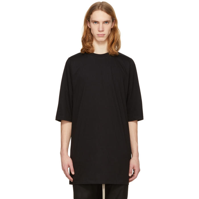 Photo: Rick Owens Black Crewneck T-Shirt