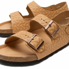 Birkenstock Men's Milano Bone Embossed - 50th Anniversary in Natural