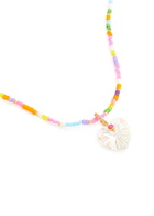 Anni LU Hearty Eldorado 18kt Gold-plated Beaded Necklace - Multicoloured 1 - One Size