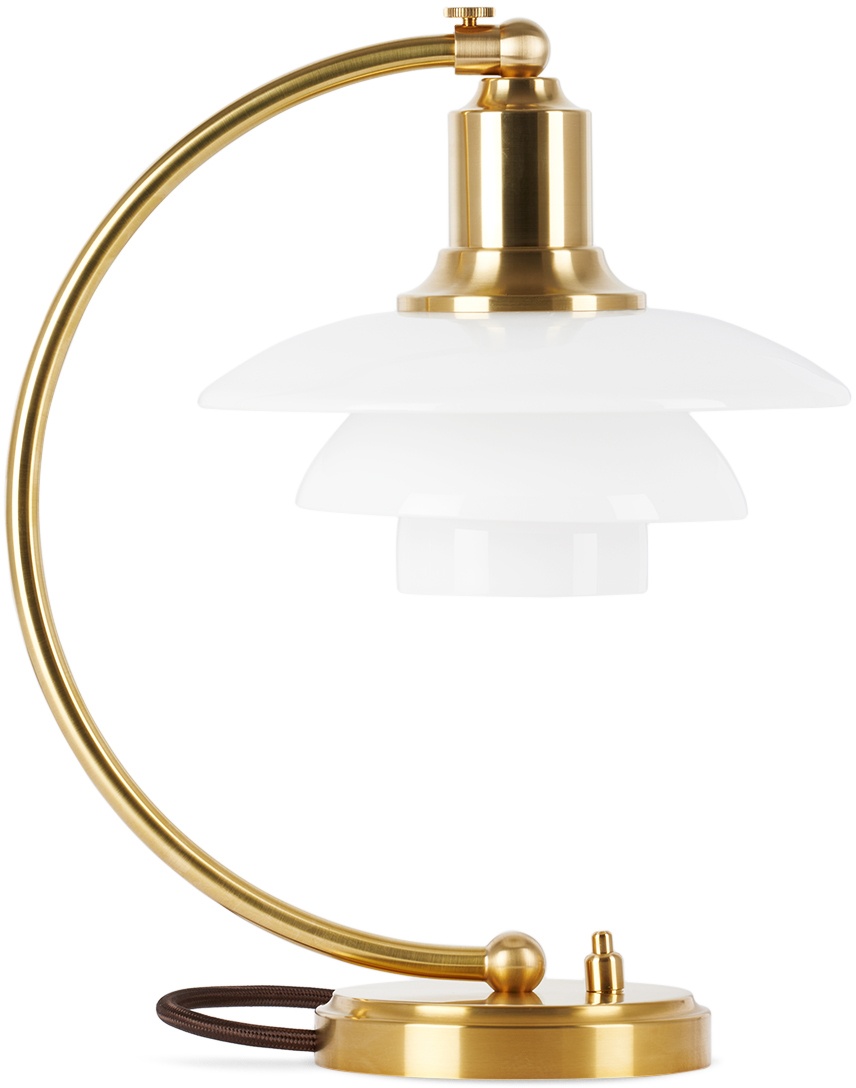 Photo: Louis Poulsen Gold Limited Edition PH 2/2 Luna Table Lamp