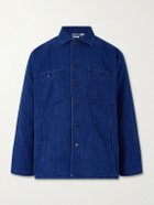 Blue Blue Japan - Textured-Cotton Overshirt - Blue