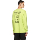 Moncler Genius 2 Moncler 1952 Yellow Logo Long Sleeve T-Shirt