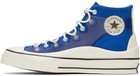 Converse Blue Chuck 70 Utility Hi Sneakers