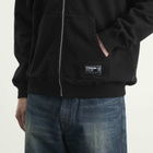 Neighborhood Men's Staple Logo Zip Hoodie in Black