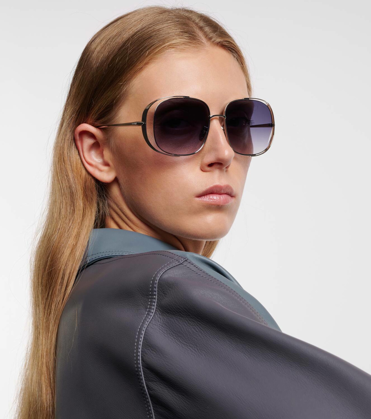 【関税込み】LOEWE ゴールド Cutout ラウンドサングラス LOEWE: ゴールド Cutout ラウンドサングラス | SSENSE 日本