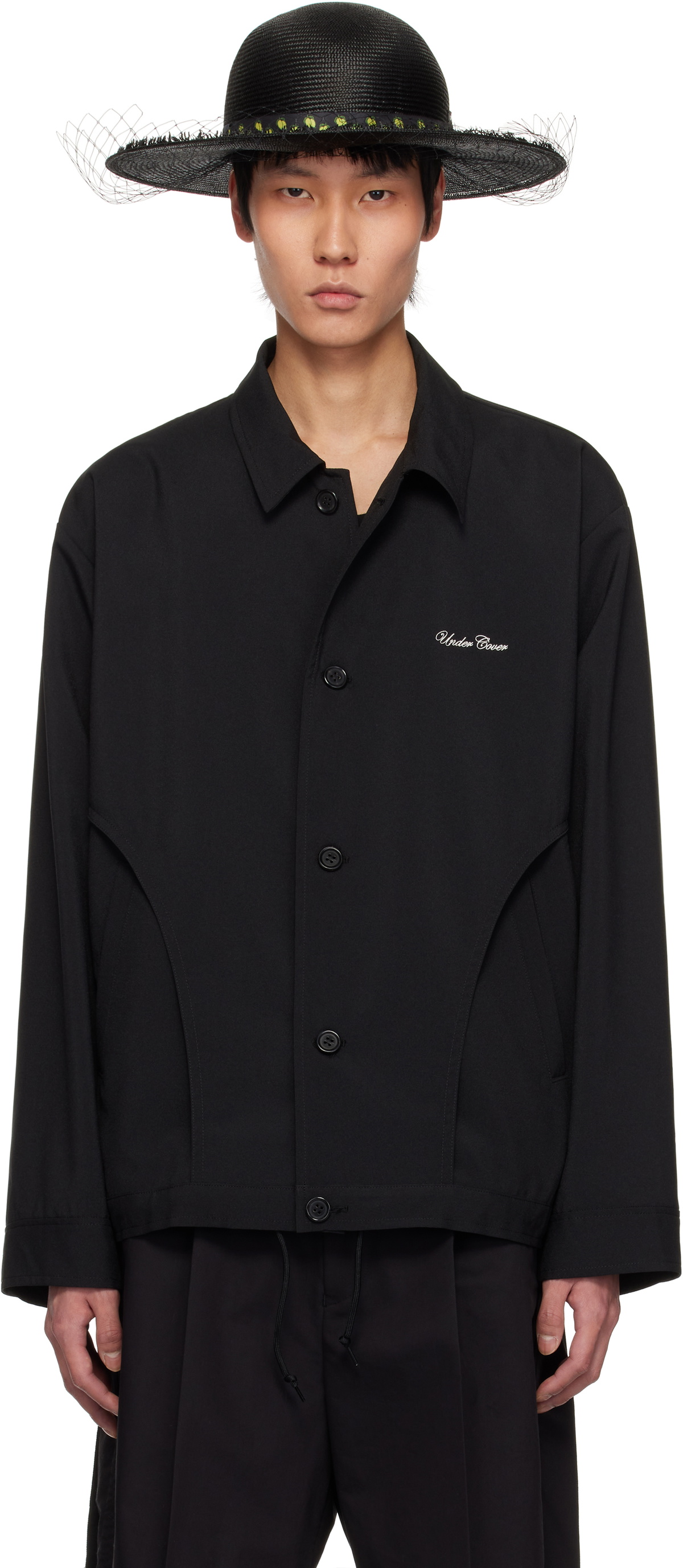 Undercover - Cindy Sherman Printed Tencel Jacket - Black