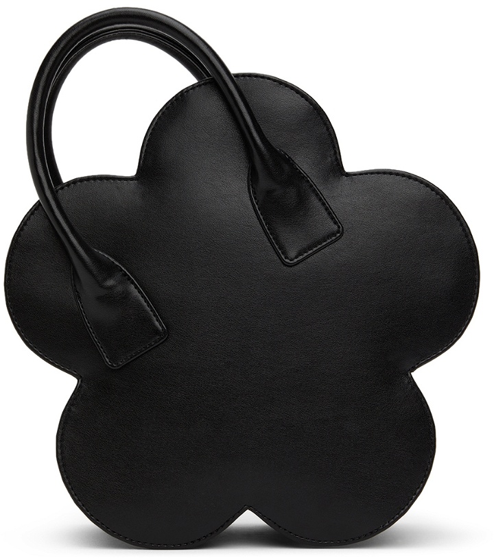 Photo: Comme des Garçons Girl Black Flower Top Handle Bag