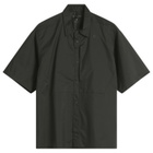 Goldwin Men's Pertex Equilibrium Short Sleeve Wind Shirt in Black