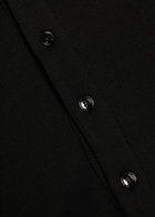 Tom Ford Henley Stretch-cotton top Black