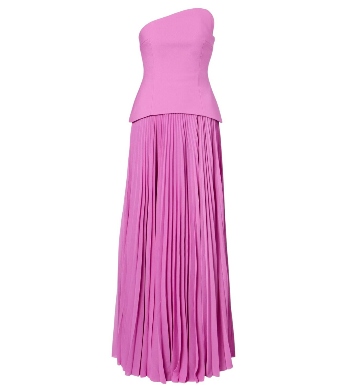 SOLACE LONDON ワンピース ドレス Joana one-shoulder 1039228 Joana one-shoulder gown in pink - Solace London | Mytheresa