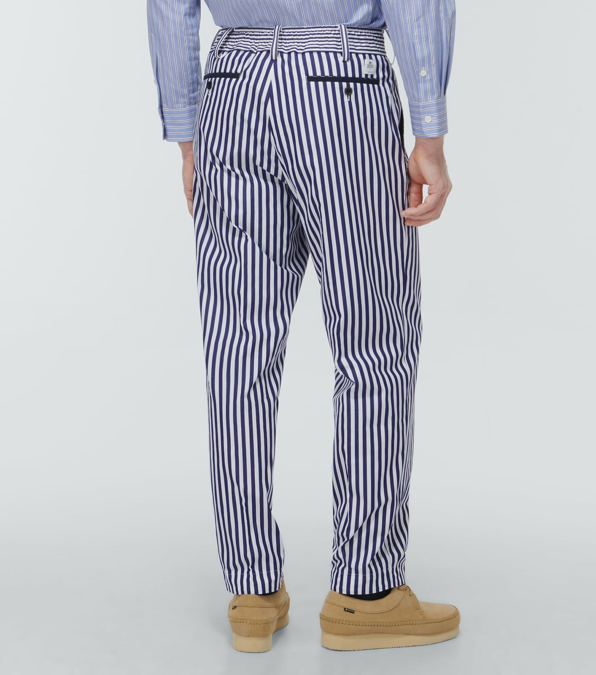 Sacai - Thomas Mason cotton poplin pants Sacai