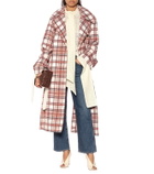 Goldsign High-rise cropped wide-leg jeans