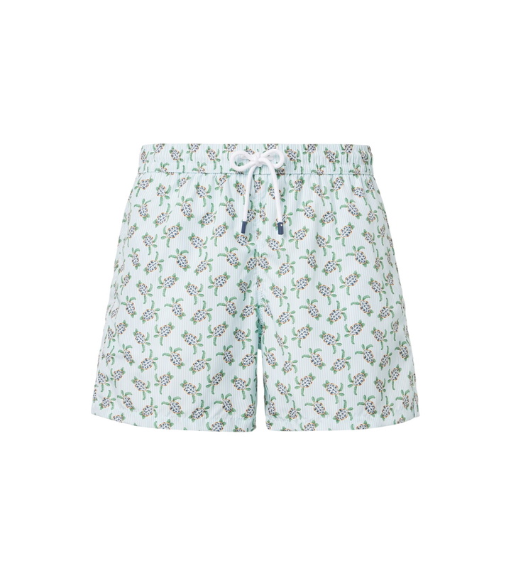 Photo: Fedeli Madeira printed swim trunks