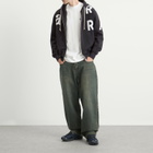 By Parra Men's Word Salad Zip Hoodie in Dark Navy
