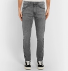 Nudie Jeans - Lean Dean Slim-Fit Organic Denim Jeans - Gray