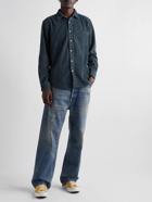 Portuguese Flannel - Lobo Cotton-Corduroy Shirt - Blue