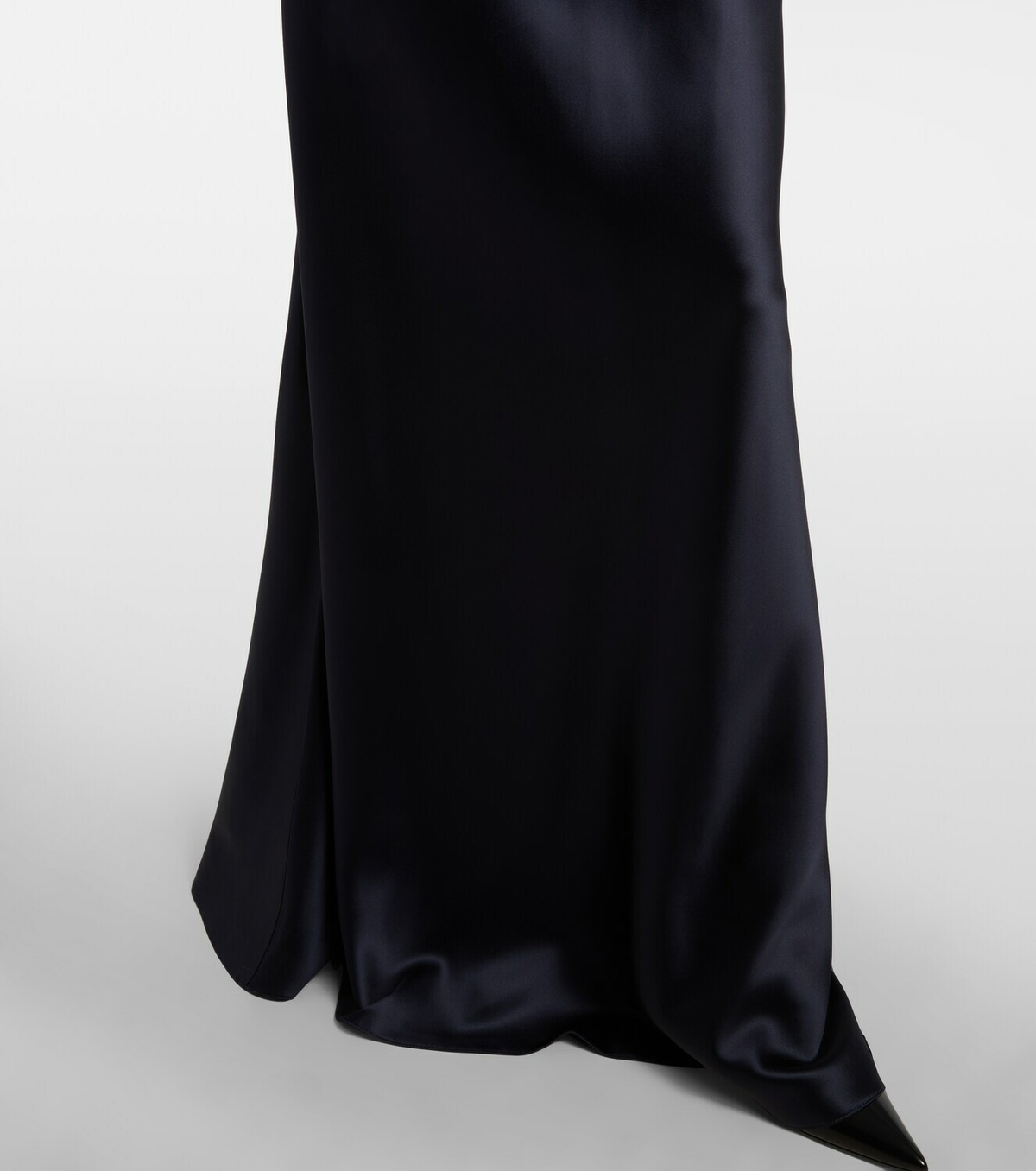 Ralph Lauren Collection Satin maxi skirt