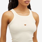 Baserange Women's Heart Tank Top in Undyed