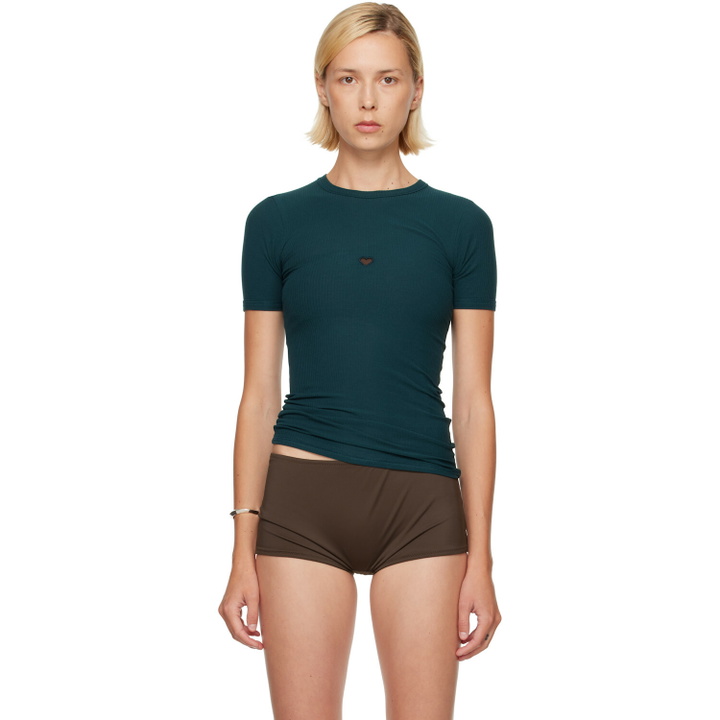 Photo: Baserange Green Heart T-shirt