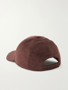 Purdey - Logo-Embroidered Cotton-Corduroy Baseball Cap - Brown