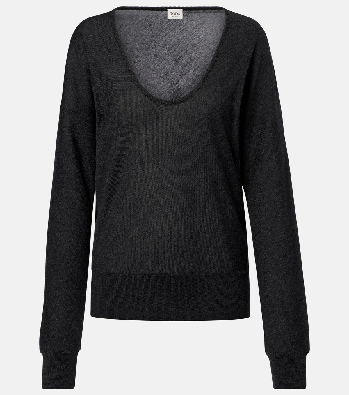 Tod's Ribbed-knit wool and silk sweater
