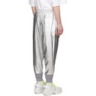 Juun.J Silver Tapered Lounge Pants