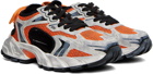 Heron Preston Orange & Gray Block Stepper Sandal Sneakers