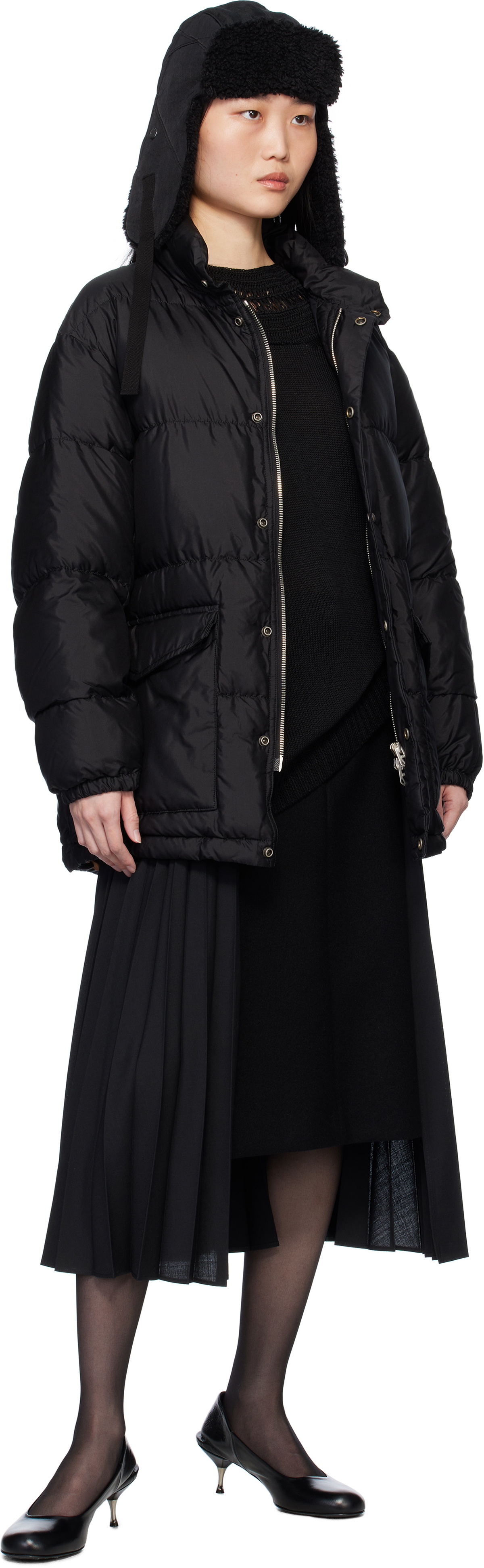 visvim Black Sibirica Down Jacket Visvim