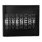 Givenchy Black Embroidered Logo Wallet