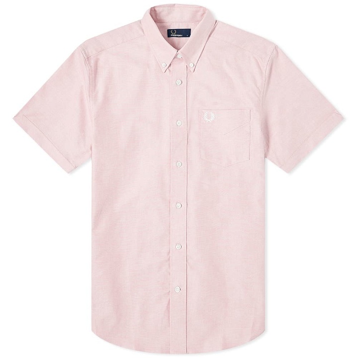 Photo: Fred Perry Authentic Short Sleeve Button Down Oxford Shirt