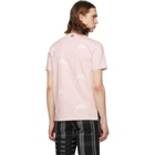 Thom Browne Pink Dolphin Icon Print T-Shirt