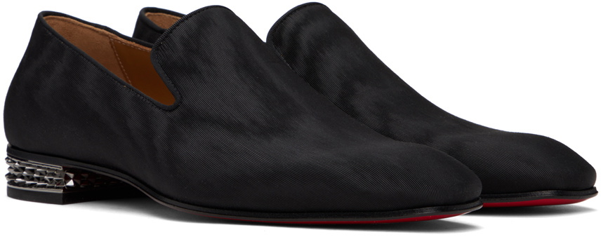 Christian Louboutin Black Dandyrocks Loafers Christian Louboutin display picture 2