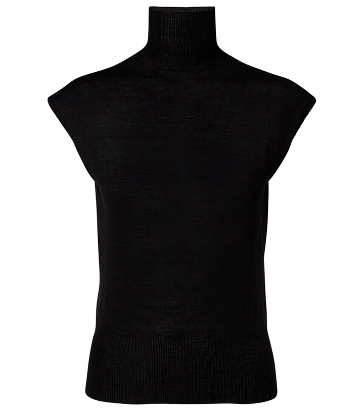 Photo: Rick Owens Virgin wool turtleneck top