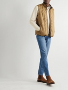 Peter Millar - Crown Comfort Cotton-Blend Piqué Half-Zip Sweatshirt - Neutrals