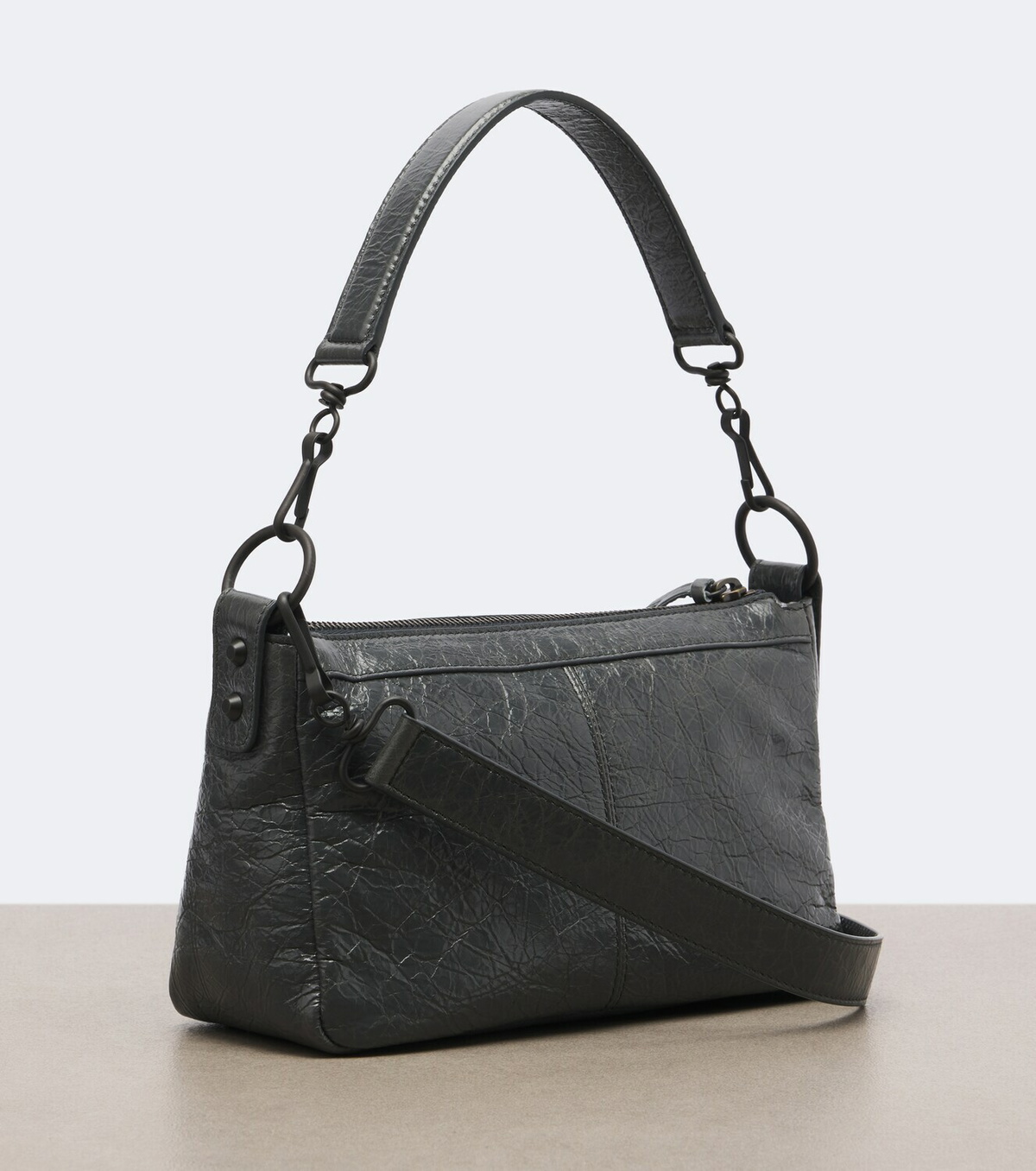 Balenciaga Le City Moto Mini leather shoulder bag