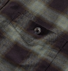 Todd Snyder - Button-Down Collar Checked Cotton-Flannel Shirt - Green