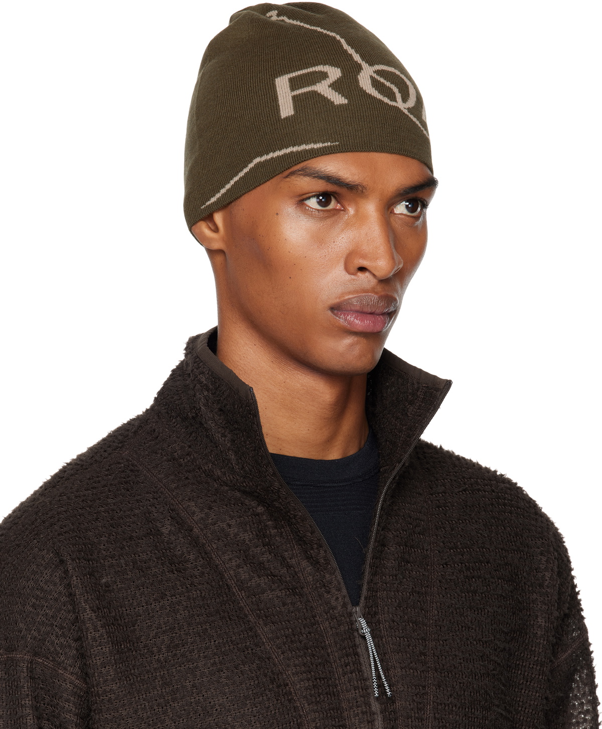 帽子 ROA Logo Beanie ROA Khaki Logo Beanie ROA