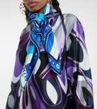 Pucci - Printed silk scarf